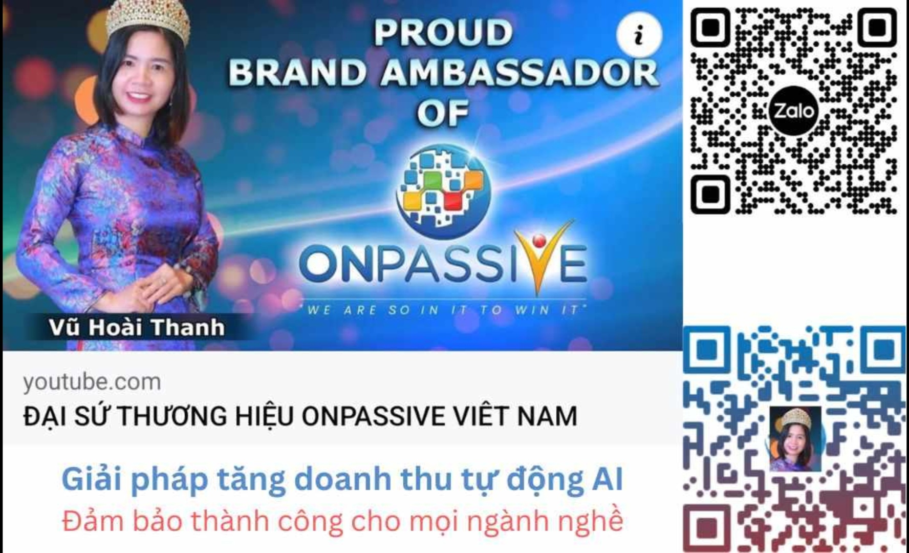 Nữ doanh nhân khởi nghiệp từ nền tảng công nghệ AI